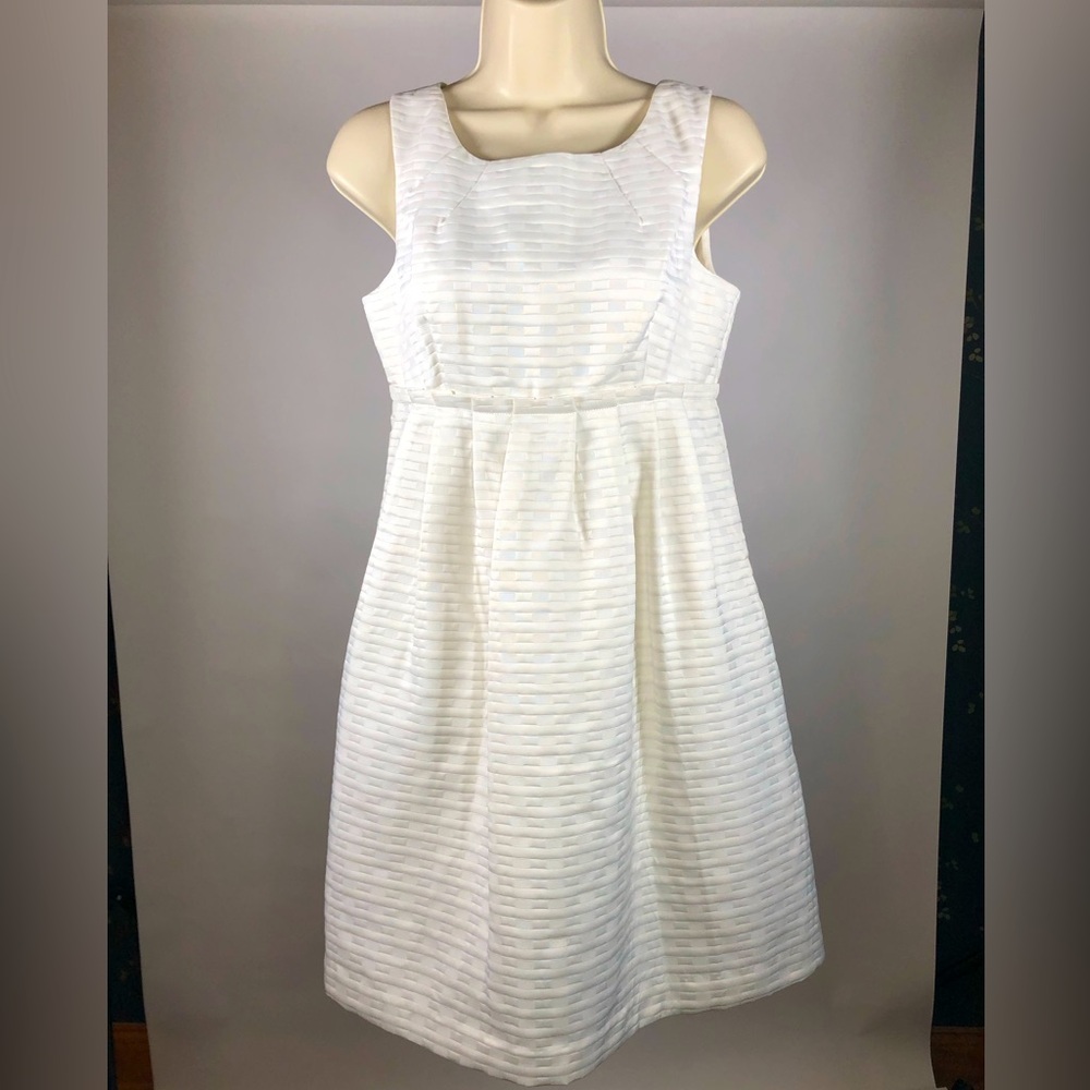 Max & Cleo White Dress Size 6 NWT